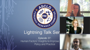 Lightning Talks Episode 37: Human Factors’ Insights to Improve Forensic Policy and Practice